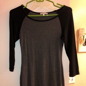 Long Sleeve body con dress